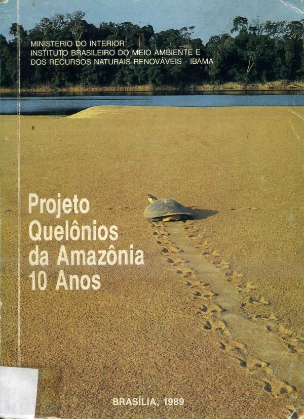 Projeto Quelônios da Amazônia 10 Anos - 598 CAN